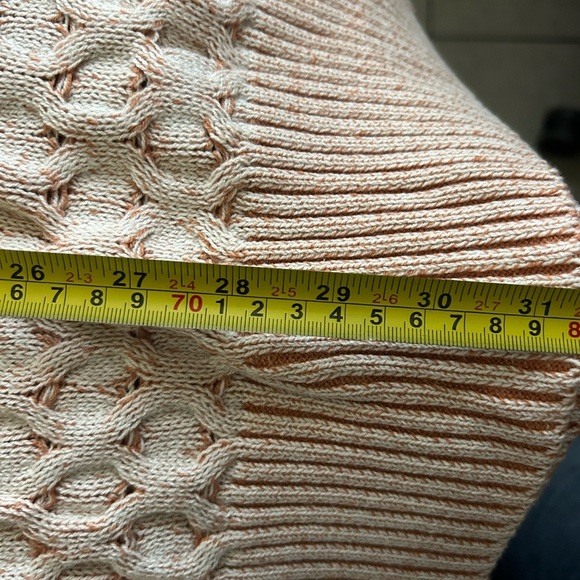 Knox Rose Cream Off-the-Shoulder Sweater with Chunky Knit - Picture 7 of 11